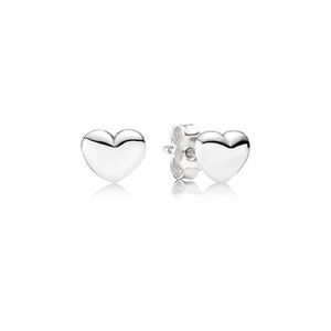 Pandora Heart Stud Earrings
